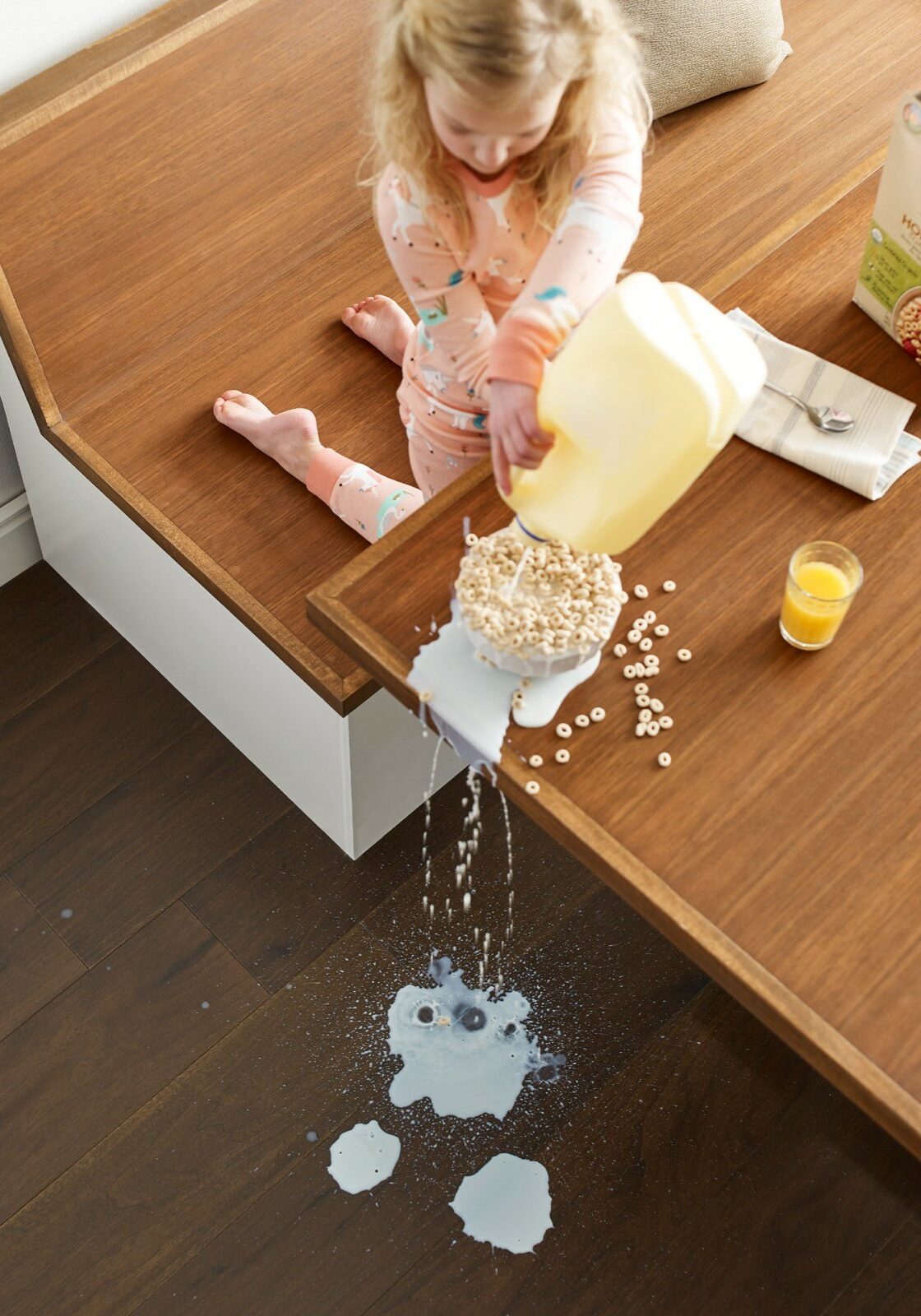 Milk spill cleaning | Floors & Kitchens Today
